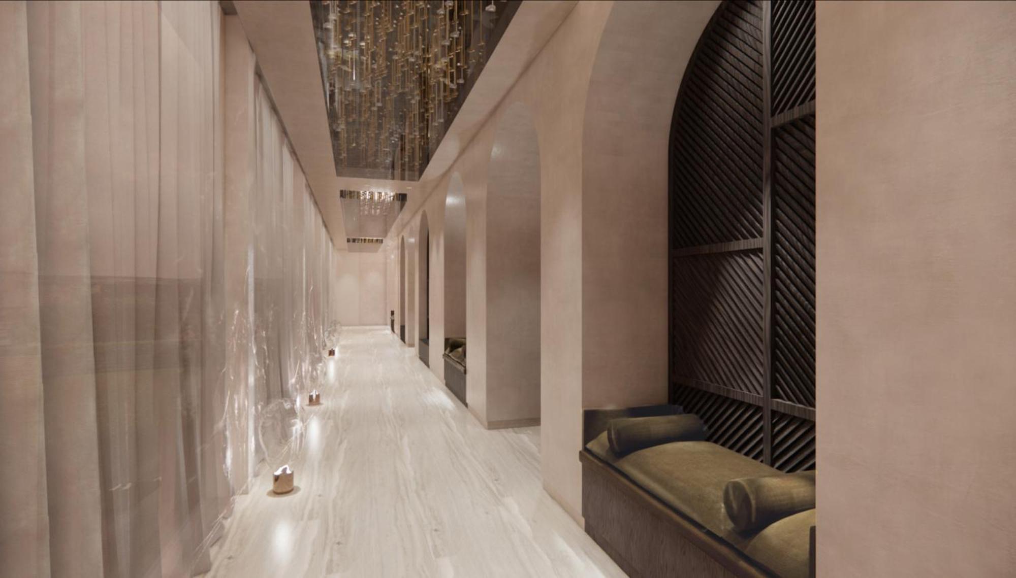 Abesq Doha Hotel And Residences, An Ihg Hotel Exterior foto The interior of the hotel